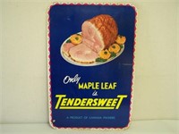 MAPLE LEAF TENDERSWEET CARDBOARD STAND-UP