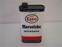 ESSO MARVELUBE OUTBOARD OIL IMP. QT. CAN-
