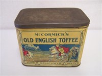 MCCORMICK'S OLD ENGLISH TOFFEE TIN  - LONDON,