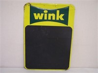 1971 WINK TIN SELF-FRAMED CHALKBOARD - BARKER,