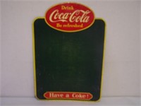 1949 DRINK COCA-COLA "BE REFRESHED" TIN