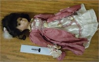 Porcelain Doll with COA