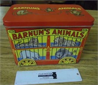 Barnum's Animals Cookie Tin