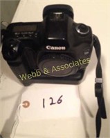 Cannon EOS5D camera with motor drive,