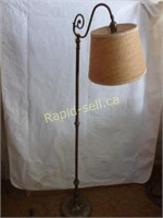 Vintage Brass Finish Floor Lamp