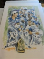 1993 Blue Jays signed print by Steven Houston