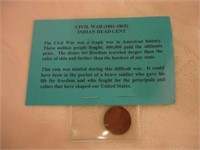 Civil War Era Indian Head Cent