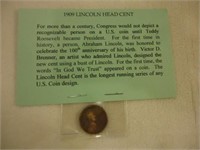 1909 First Year Issue Lincoln Head Cent