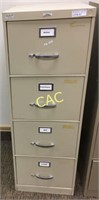 4 Drawer  Legal File Cabinet, HON