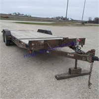 Bumper hitch 7x20 trailer w/tittle