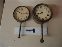 2 Very Old Clock Mechanisms