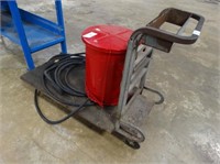 Low Profile Rolling Warehouse Cart