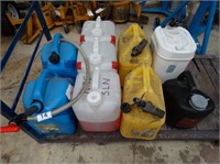 Assortment of Fuel Containers
