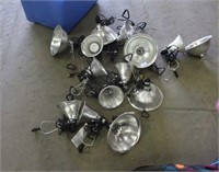(13) ASSORTED HEAT LAMPS, ALL WORK PER SELLER