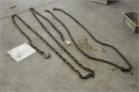 23FT LOG CHAIN 7/16" DIAMETER WITH 13FT LOG CHAIN