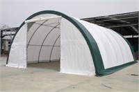 NEW 30X85X15 DOME STORAGE BUILDING