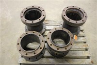 (4) 10-BOLT CAST IRON WHEEL SPACERS