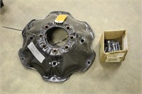(2) CENTER HUB DISH FOR IH FRONT ASSIST