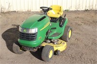 JOHN DEERE L110 RIDING LAWN MOWER