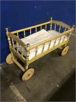 ANTIQUE CHILDS CRADLE