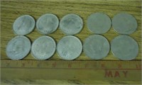 10 Metal Commemorative Coins
