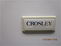 Crosley White Refrigerator with top freezer