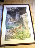 Signed and numbered print R. V. Stanley