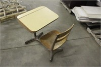 SCHOOL DESK WITH CHAIR