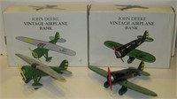 2x- John Deere Airplane Banks
