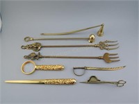 8 Miscellaneous Brass Objects