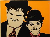 1969 "Laurel & Hardy" "L&H" Litho by Harv