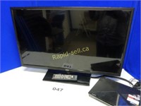 RCA 32" LED TV & Sony Blu-Ray Player