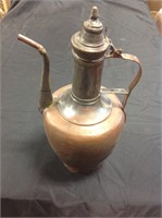 LARGE COPPER PITCHER