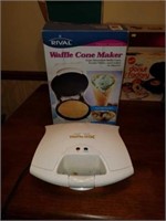 Rival Waffle Cone Maker & Waffle Stick Maker