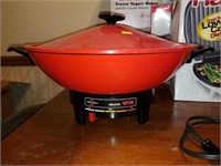 Red West Blend Electric Wok