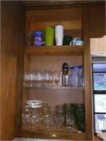 Entire Contents of Kitchen Cabinet