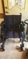 Foldable wheelchair & walker