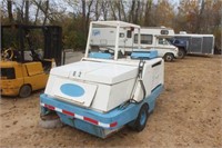 TENNANT 92 POWER SWEEPER, HAS GAS ENGINE, JEEP