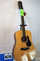 Unused Alvarez Acoustic Guitar, Mdl. AD60-12