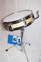 Unused Ludwig Snare Drum w/Stand