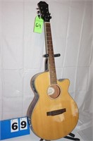 Unused Epiphone Acoustic Electric Guitar PR-4E,