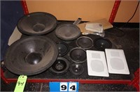 Assorted Sub-Woofers & Speakers-New & Used