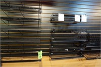 Lot of 16 Slat Board Wire Shelves