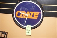 Crate Neon Clock