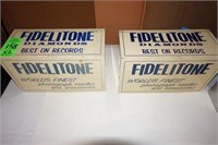Fideltone Cases w/Collectible Record Needles &
