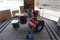 Used Action Percussion 8 Piece Set w/Stool