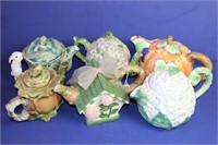 Selection of Cute Tea Pots