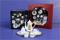 Hummel Porcelain Miniature Tea Sets
