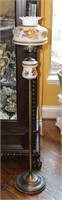 Vintage Floor Lamp with Hand Painted