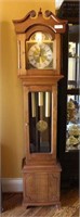 Grandfather Clock in Wood Case